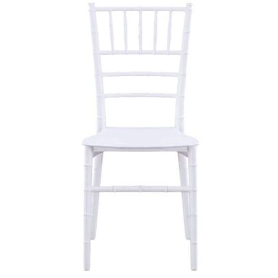Svadobná stolička TIFFANY CHIAVARI SIMPLE, 500 biela 2