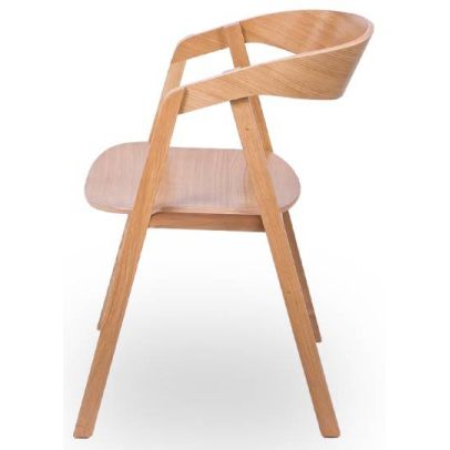 Reštauračná stolička FUTURA, 080 dub 2