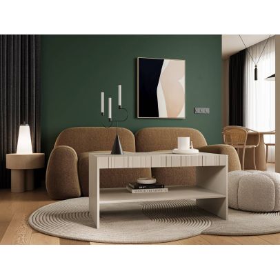 Konferenčný stolík ISLA, béžový mat 2