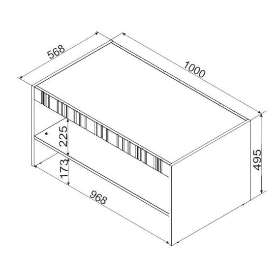Konferenčný stolík ISLA, béžový mat