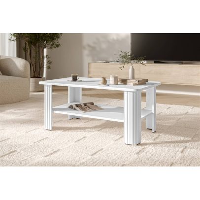 Konferenčný stolík REST, biely mat 2