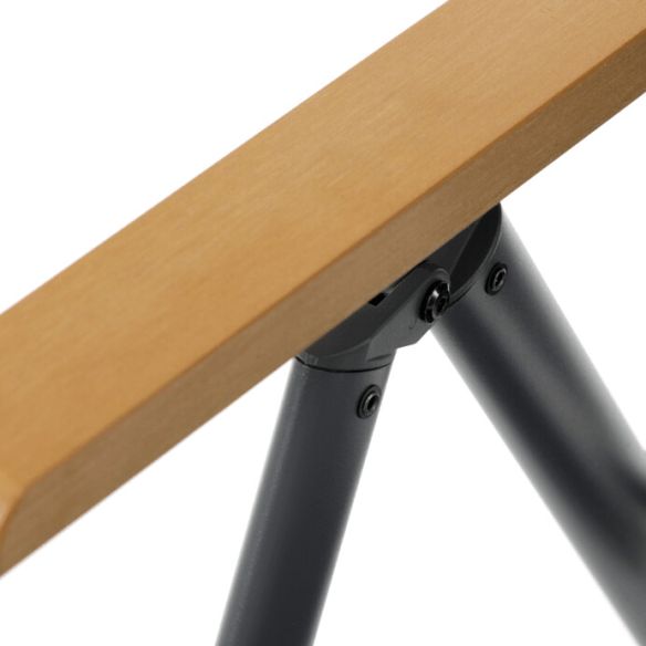 Záhradná stolička, hliník, sieťovina, šedá, AZC-W1408 GREY