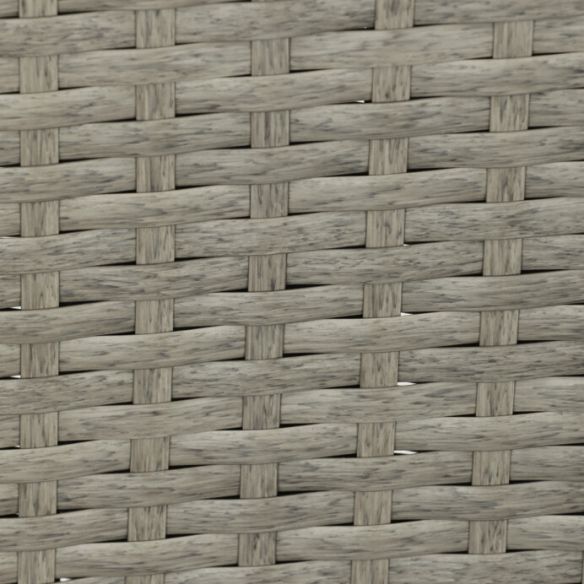 Záhradná zostava 100x60x69cm, polyratan, šedá, AZS-A1442 GREY