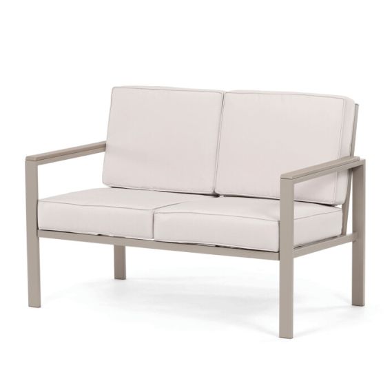 Záhradná zostava, kov, béžová, AZS-B1405 CRM