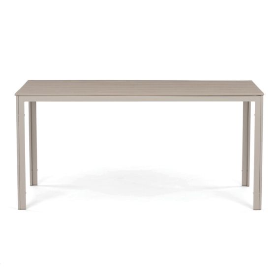 Záhradná zostava 156x78x74cm, polywood, béžová, AZS-B1656 CRM