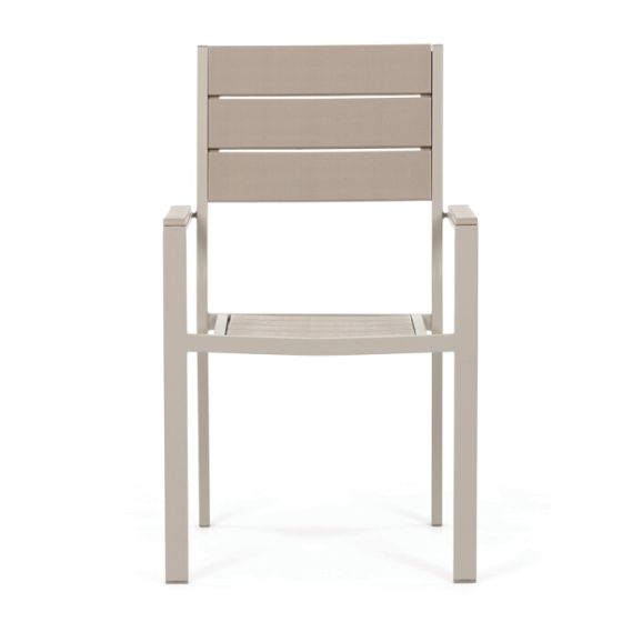 Záhradná zostava 156x78x74cm, polywood, béžová, AZS-B1656 CRM