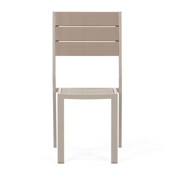 Záhradná zostava 156x78x74cm, polywood, béžová, AZS-B1656 CRM