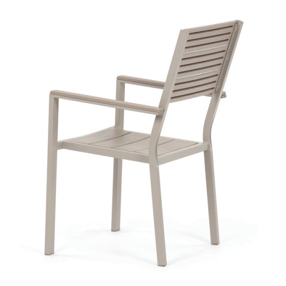 Záhradná zostava 156x78x74cm, polywood, béžová, AZS-B1656 CRM