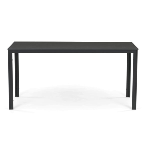 Záhradná zostava 156x78x74cm, polywood, šedá, AZS-B1656 GREY