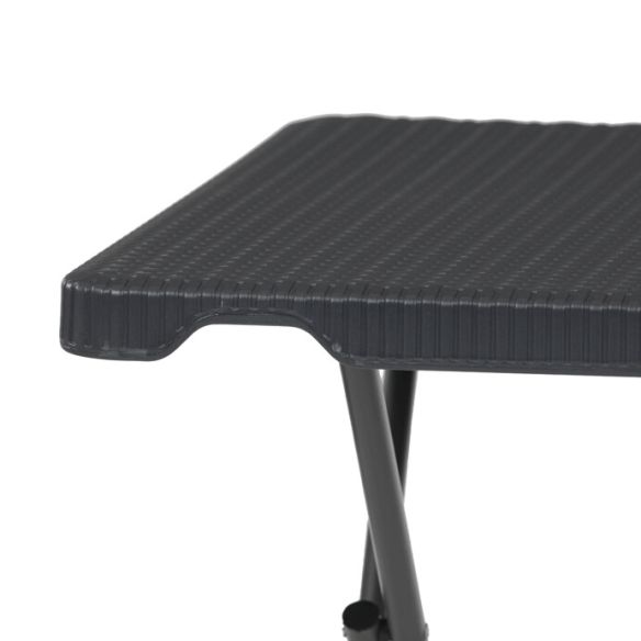 Záhradný set 1+2, plast, šedá, AZS-L2161 GREY