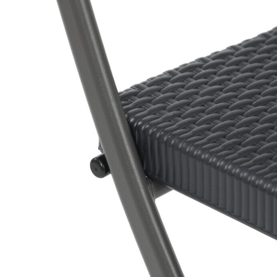 Záhradný set 1+2, plast, šedá, AZS-L2161 GREY