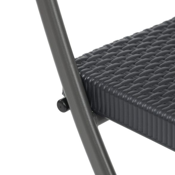 Záhradný set 1+2, plast, šedá, AZS-L2161 GREY