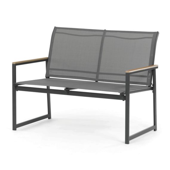 Záhradná zostava, sieťovina, šedá, AZS-S1212 GREY