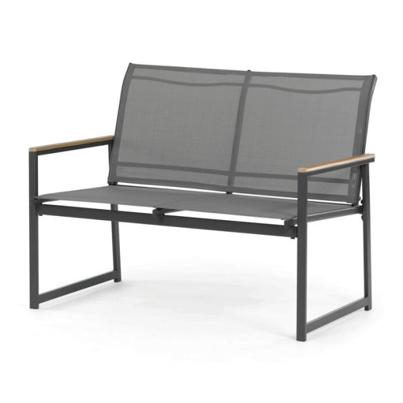 Záhradná zostava, sieťovina, šedá, AZS-S1212 GREY