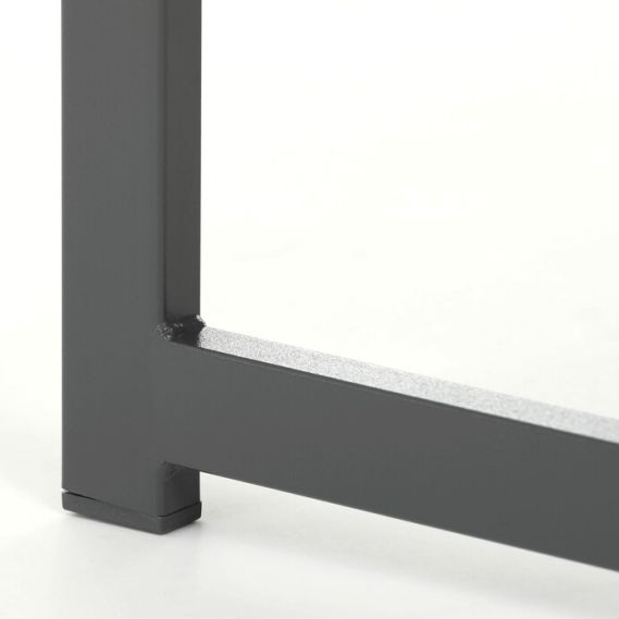 Záhradná zostava, sieťovina, šedá, AZS-S1212 GREY