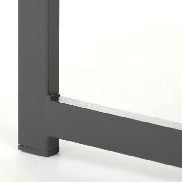 Záhradná zostava, sieťovina, šedá, AZS-S1212 GREY