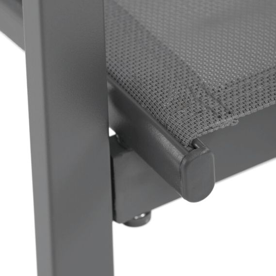 Záhradná zostava, sieťovina, šedá, AZS-S1212 GREY