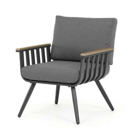 Záhradná zostava, hliník, šedá, AZS-S1921 GREY