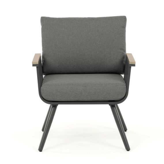 Záhradná zostava, hliník, šedá, AZS-S1921 GREY