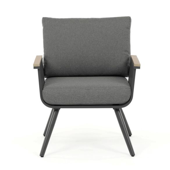 Záhradná zostava, hliník, šedá, AZS-S1921 GREY