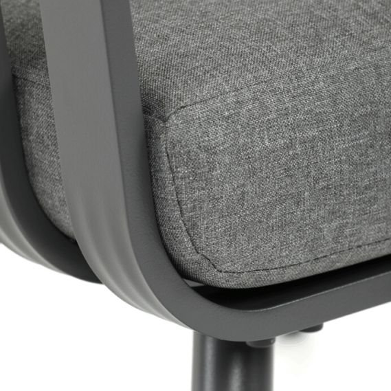 Záhradná zostava, hliník, šedá, AZS-S1921 GREY