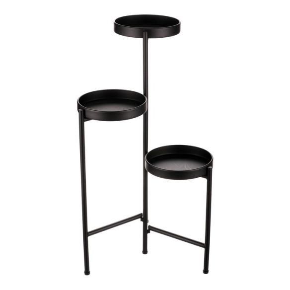 Stojan na kvety - 3 poschodový, kovový