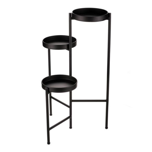 Stojan na kvety - 3 poschodový, kovový