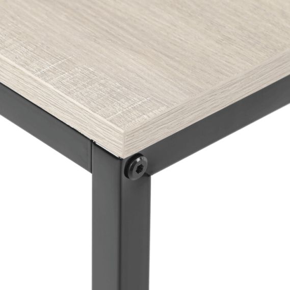 Pracovný stôl 100x48cm, mdf, bielený dub, GD-512 WT