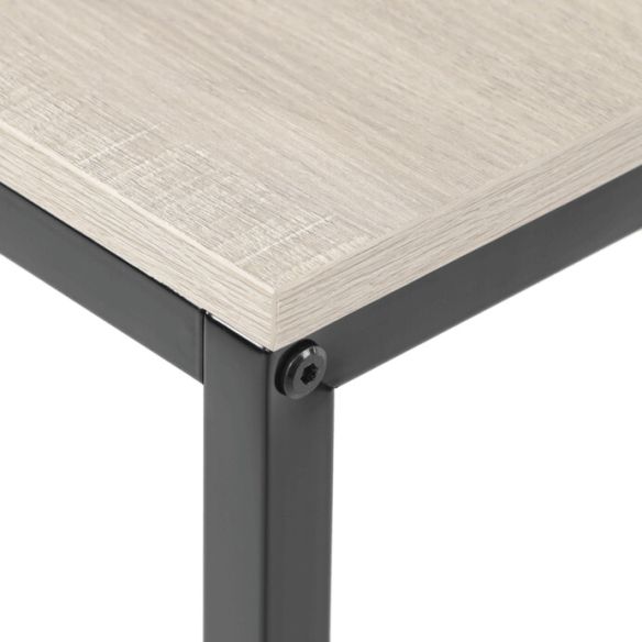 Pracovný stôl 100x48cm, mdf, bielený dub, GD-512 WT