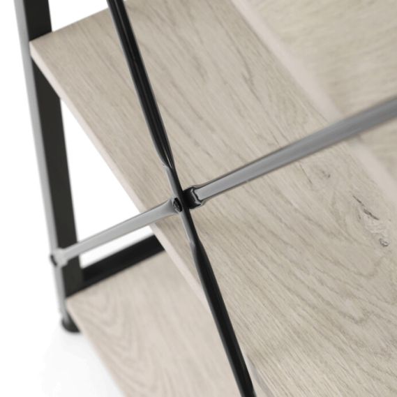 Pracovný stôl 100x48cm, mdf, bielený dub, GD-512 WT