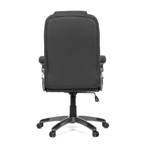 Kancelárske kreslo, hojdací mechanizmus, čierna látka, KA-C713 BK2