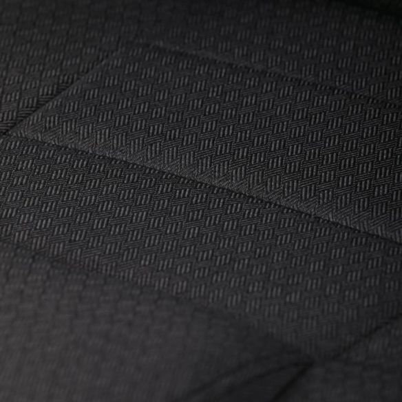 Kancelárske kreslo, hojdací mechanizmus, čierna látka, KA-C713 BK2