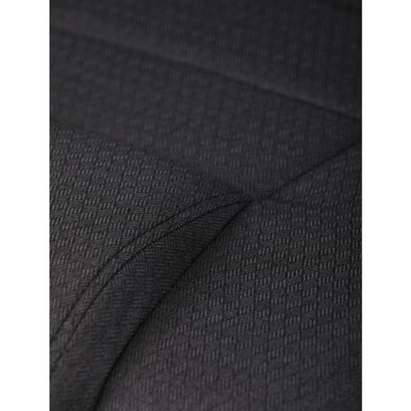 Kancelárske kreslo, hojdací mechanizmus, čierna látka, KA-C713 BK2