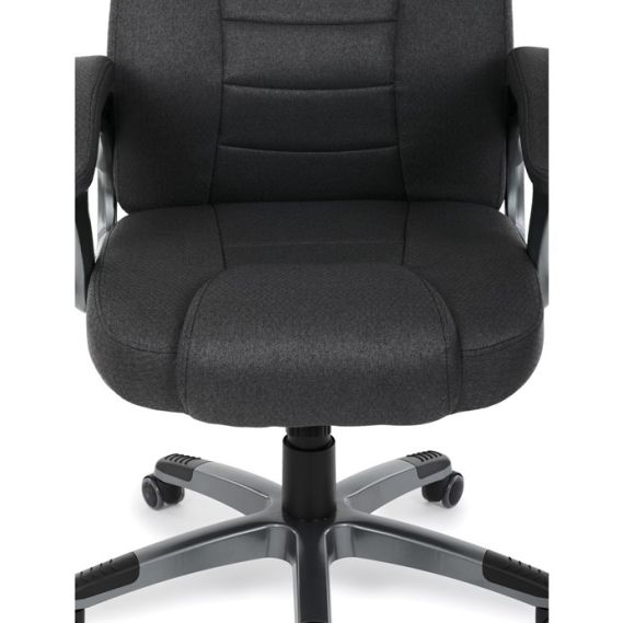 Kancelárske kreslo, hojdací mechanizmus, čierna látka, KA-C713 BK2