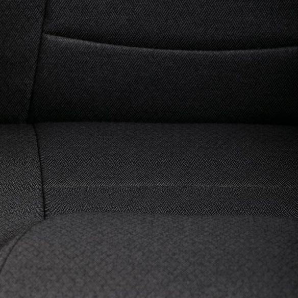 Kancelárske kreslo, hojdací mechanizmus, čierna látka, KA-C713 BK2