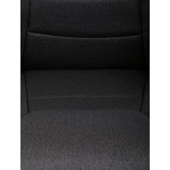 Kancelárske kreslo, hojdací mechanizmus, čierna látka, KA-C713 BK2