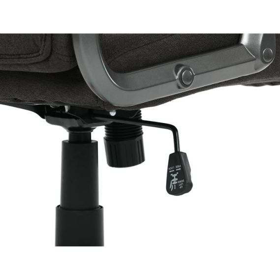 Kancelárske kreslo, hojdací mechanizmus, čierna látka, KA-C713 BK2