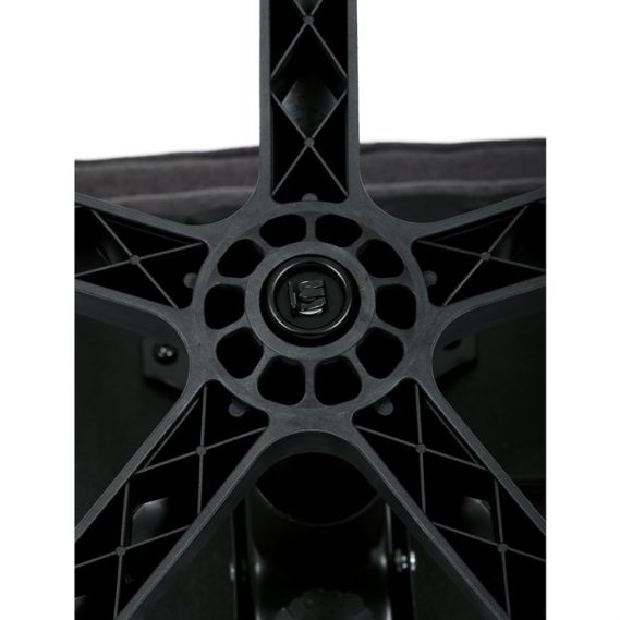 Kancelárske kreslo, hojdací mechanizmus, čierna látka, KA-C713 BK2