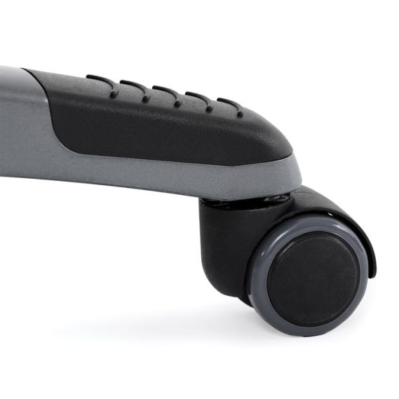 Kancelárske kreslo, hojdací mechanizmus, čierna látka, KA-C713 BK2