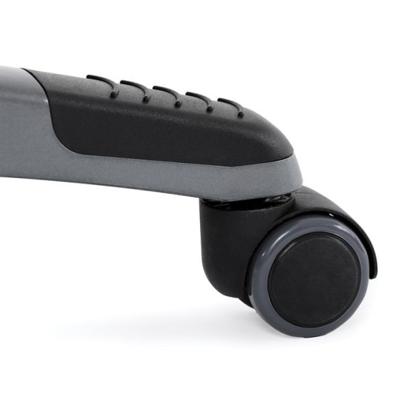 Kancelárske kreslo, hojdací mechanizmus, čierna látka, KA-C713 BK2