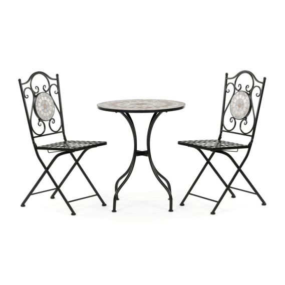 Záhradný set 1+2, keramika, viacfarebná, US1400 SET