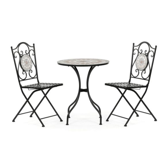 Záhradný set 1+2, keramika, viacfarebná, US1400 SET