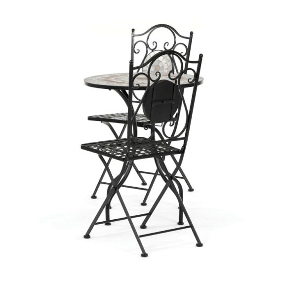 Záhradný set 1+2, keramika, viacfarebná, US1400 SET