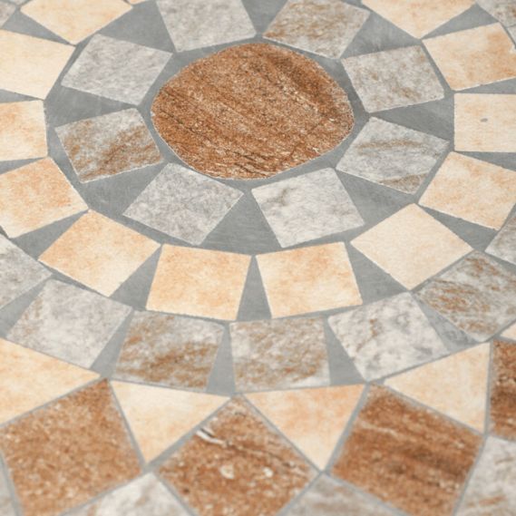 Záhradný set 1+2, keramika, viacfarebná, US1400 SET