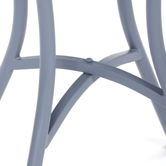 Záhradný set 1+2, kov, keramická mozaika, šedá, US1500 SET