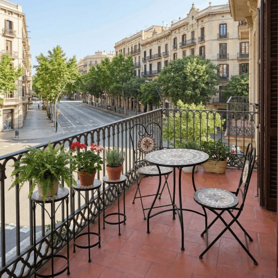 Záhradný set 1+2, kov, keramická mozaika, US1600 SET