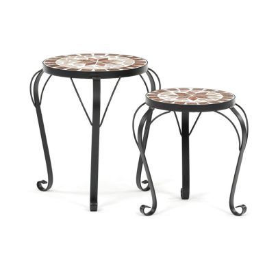 Stojan na kvety 30x30x34cm, keramika, béžová, US1602