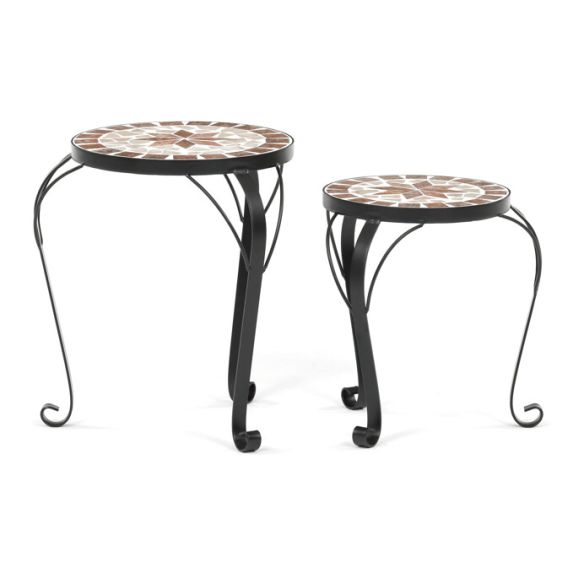 Stojan na kvety 30x30x34cm, keramika, béžová, US1602