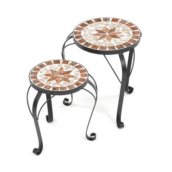 Stojan na kvety 30x30x34cm, keramika, béžová, US1602