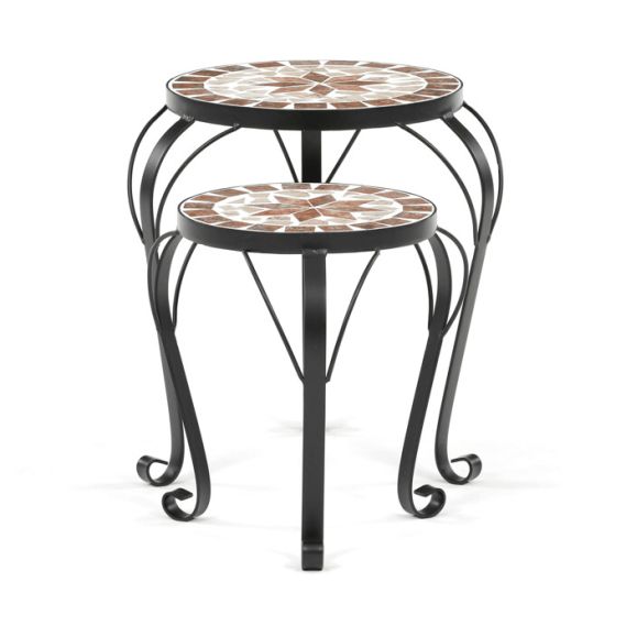 Stojan na kvety 30x30x34cm, keramika, béžová, US1602